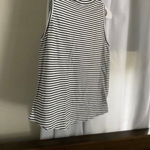 Black and white tank top